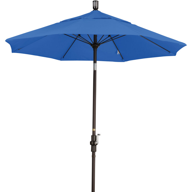Parasol de marché 7,5 pi Brent, Bleu pacifique - Pacifica