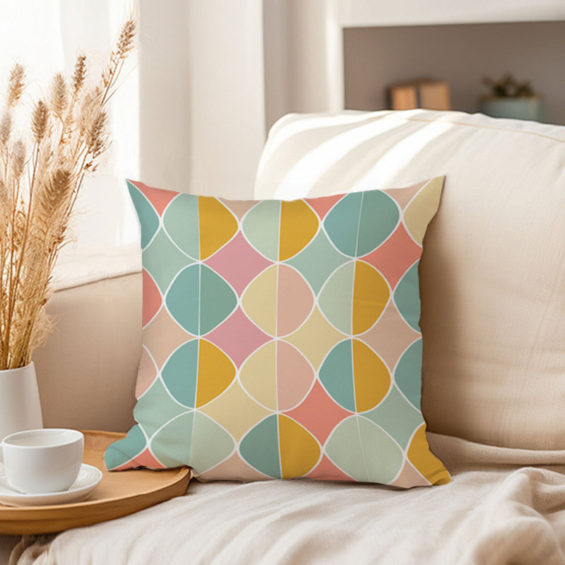 Abstract Retro 70s Hippie Pattern II Retro