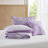 4 PCS Seersucker Quilt Set with Throw-130473782