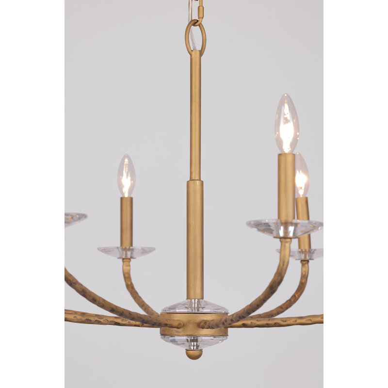 Minka Lavery Atella - 12 Lights Chandelier In Ashen Gold Finish, 20.13" H x 36" W x 36" D, 8