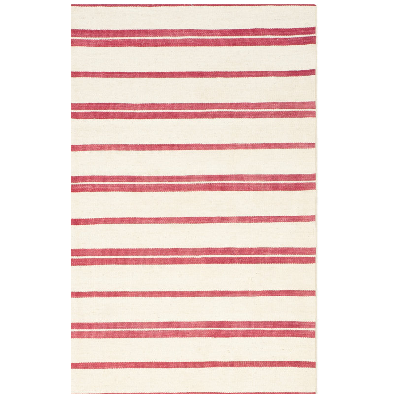 Ralph Lauren Sagaponeck Stripe Wool Striped Rug, Rectangle 4' x 6'