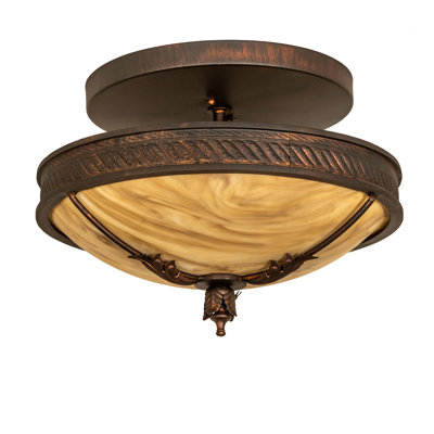 Plafonnier semi-encastré 15 po Hoja Idalight
