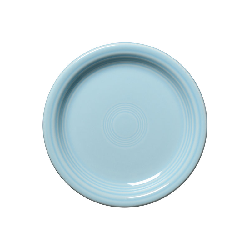 Peony Pink Round Microwave-Safe Appetizer Plate, 6.5"