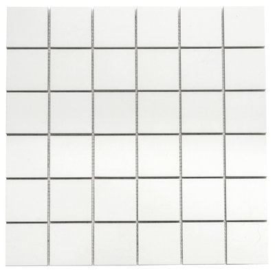 Penthouse 2" x 2" Matte Porcelain Mosaic Wall & Floor Tile