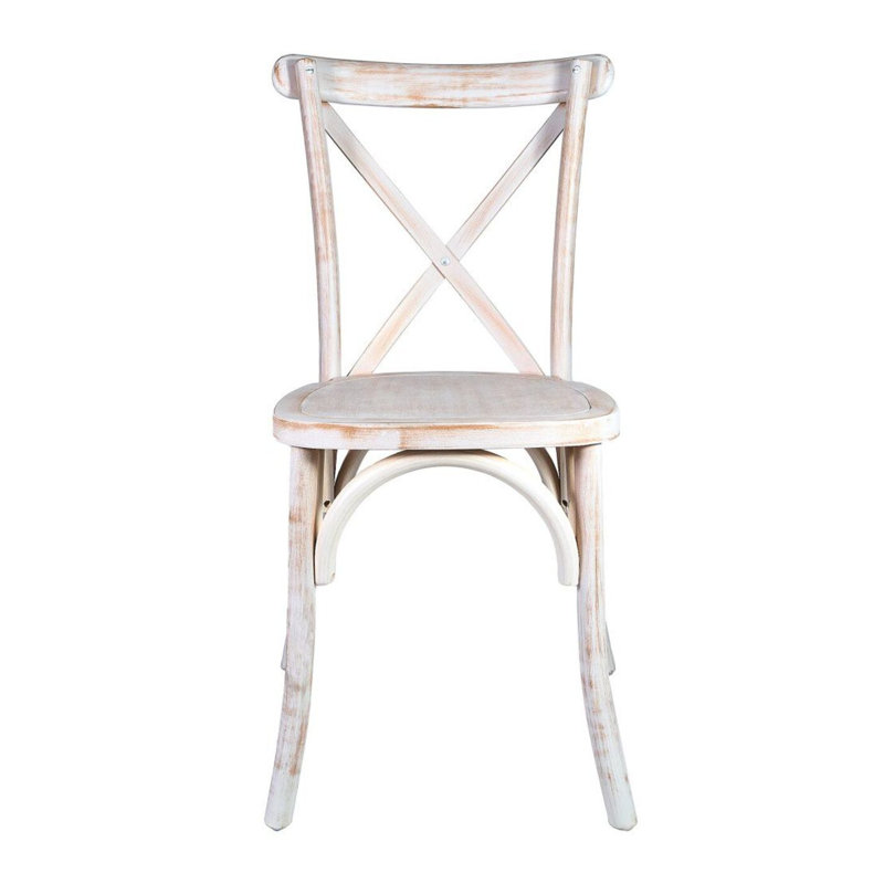 Ensemble 2 chaises ToughWood par Chivari, Ivoire ivoire