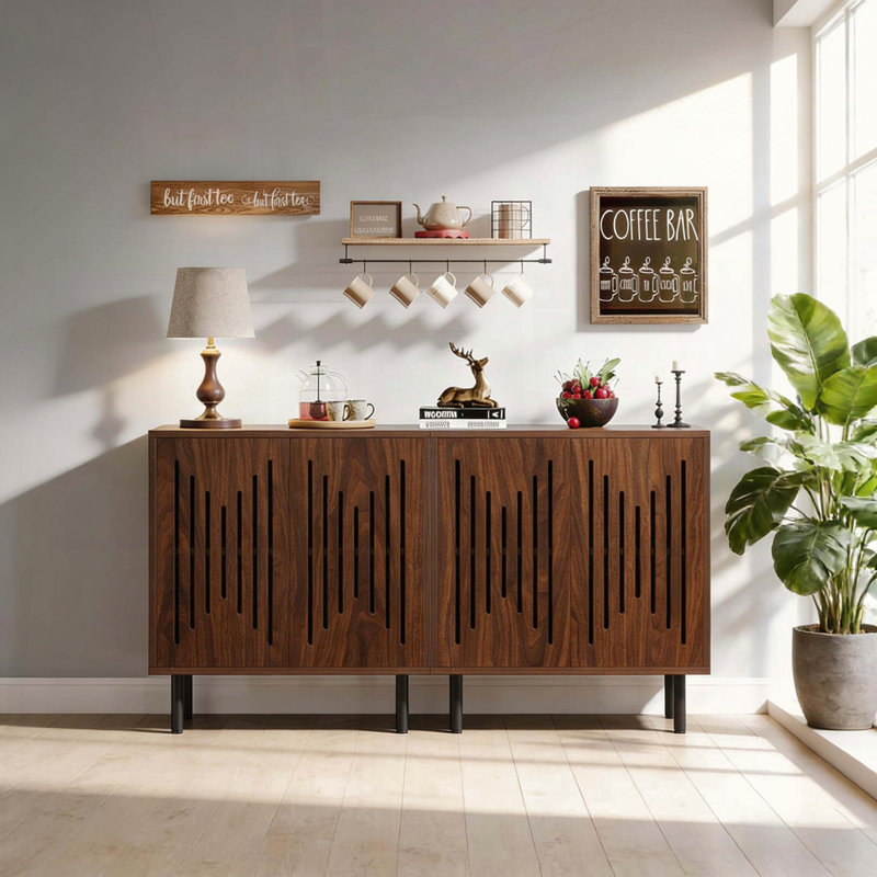 Buffet rustique 4 portes