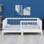 Cadre de lit pour enfant avec barrières de sécurité, lit Montessori convertible 3 en 1 en lit plateforme pour chambres modernes-94135954-94135952