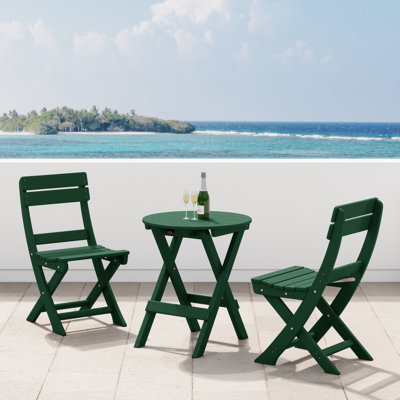 Laguna 3-Piece Folding Dining Set