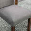 Chaise parsons capitonnée en lin rembourré-1032295277