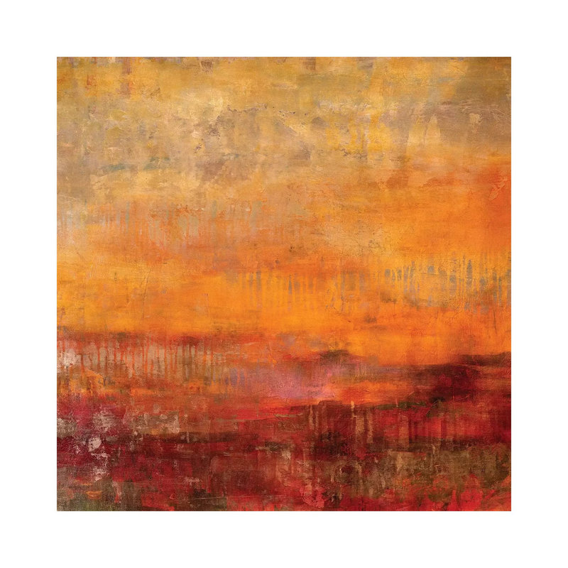 " Heading West " by Julian Spencer, No Mat, Wrapped Canvas, 18" H x 18" W x 1.5" D