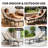 Lounge Chair Outdoor With Ottoman Set, Chaise Lounge Chair 2-piece Rocking Patio Furniture