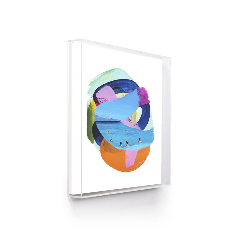 Xigia Beach by Taylor Cox, Shadow Box, 28" H x 28" W