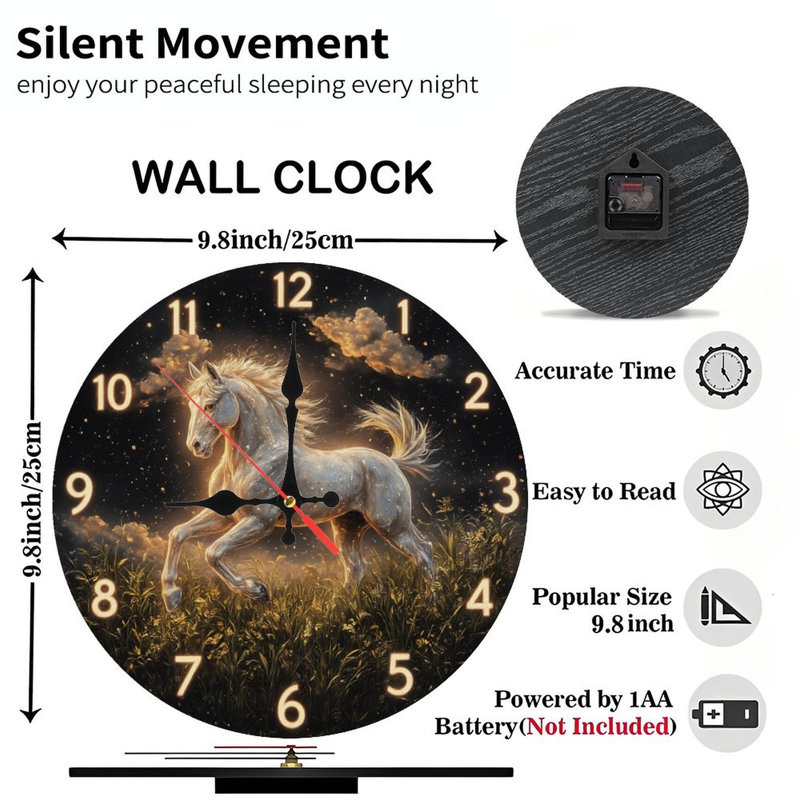 Horloge sautante