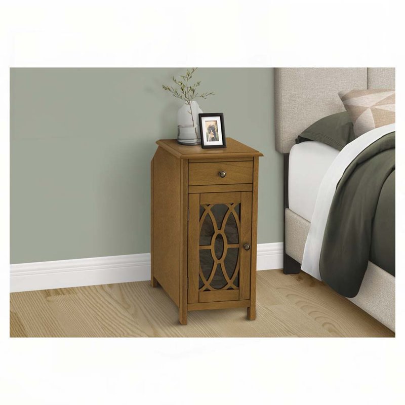Table d'appoint avec rangement, table de bout, table d'appoint et table de chevet