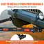 Tow Bar, 5500 lbs Towing Capacity with Chains, Powder-Coating Alloy Steel