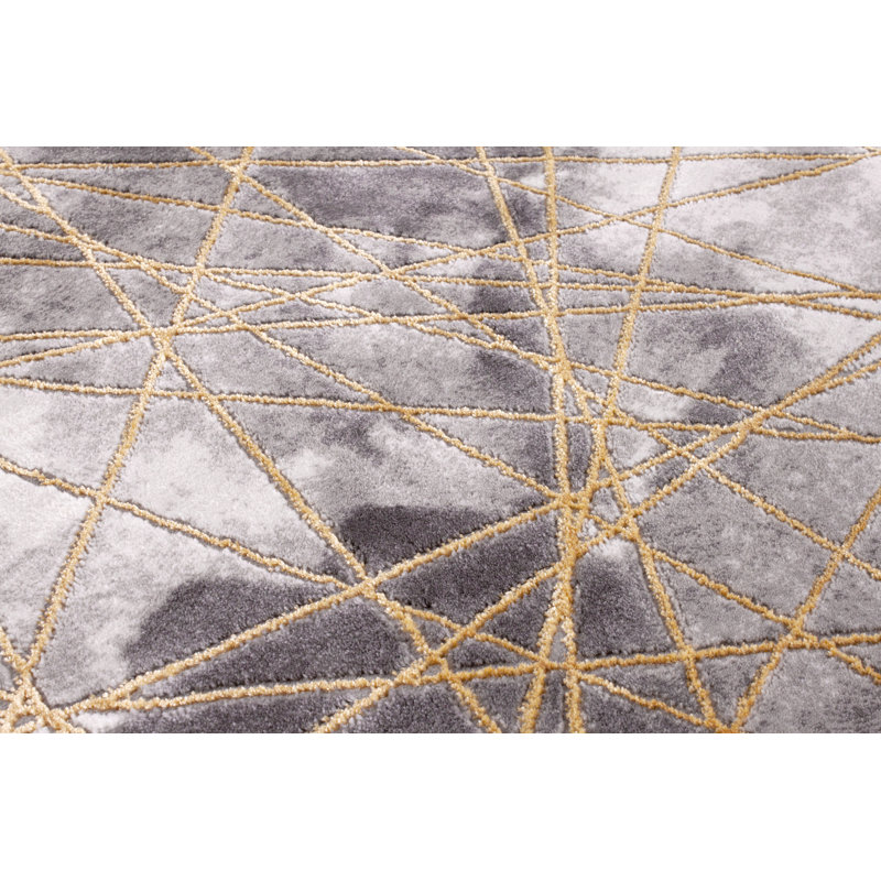James Abstract Hand Woven Area Rug, Rectangle 160 x 225cm