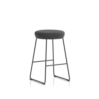 Upholstered Velvet Bar Stool
