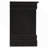 Elegant Black Nightstand With Storage-334735012