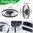 Ceiling Fan With Lights And Remote, 19" Fandelier Low Profile Ceiling Fan, 3000K-6000K Dimmable Modern Flush Mount LED Ceiling Fan Light For Bedroom-1732910444