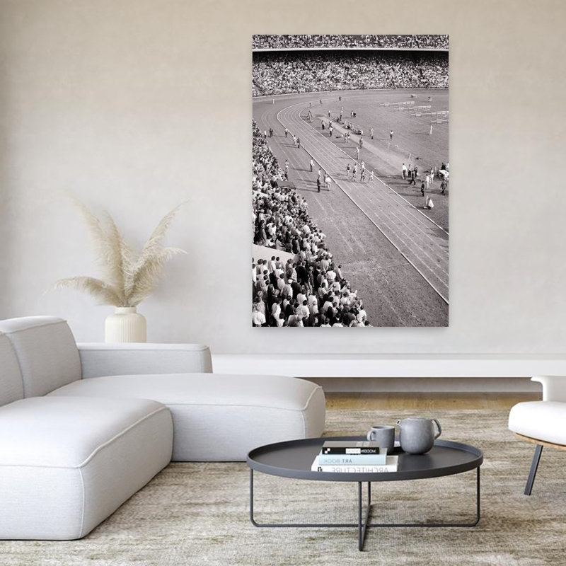 1950S 1956 Penn Relays, compétition d'athlétisme, Franklin Field, Université de Pennsylvanie, Philadelphie, États-Unis