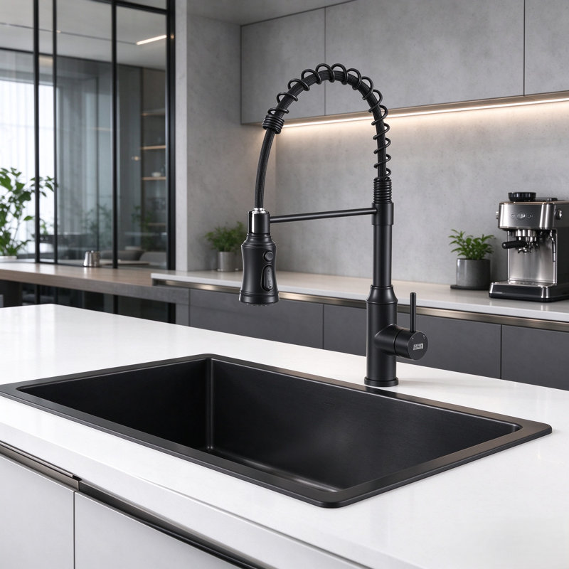 Breeins Touch Kitchen Faucet Side Spray