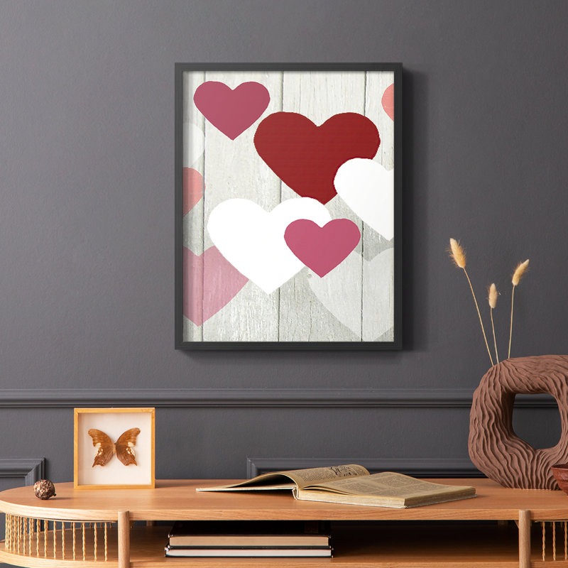 DIY DIY Collection F, reproduction encadrée - bois massif, Cadre simple noir, H 20 po x l 16 po