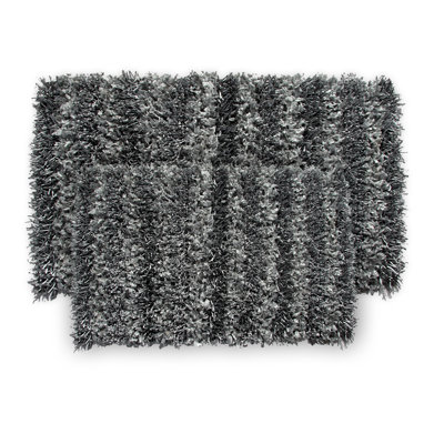 Ensemble de 2 tapis gris Bryer