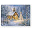 The Chapel 8x6 Mini Lighted Easel Back Canvas