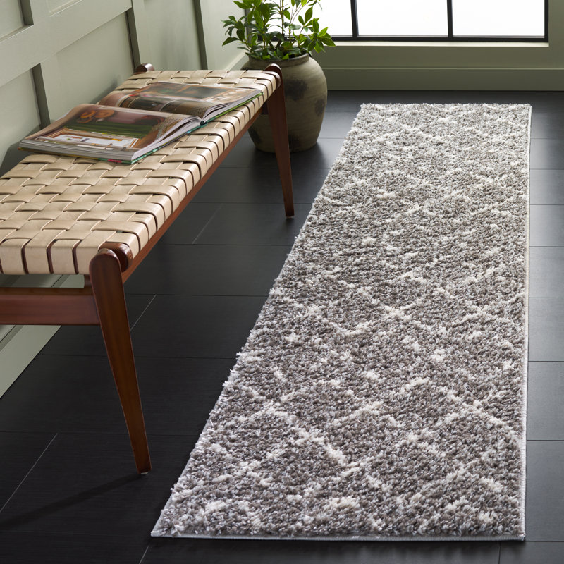 Angelka Performance Geometric Rug, Runner 2'3" x 10'