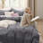 Bedsure Microfiber Duvet Cover King Size - Prewashed Cotton-Like Extra Soft Bedding Set (Set of 3)-907706780-907706782