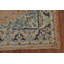 Tapis traditionnel rétro orange 7 x 7