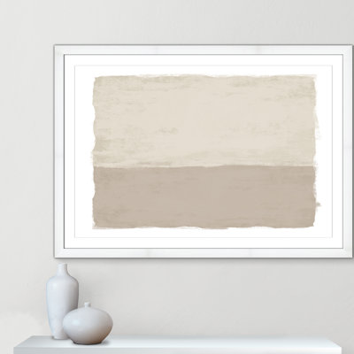Silent Sands II - Landscape Version Print par Natalie Carpentieri