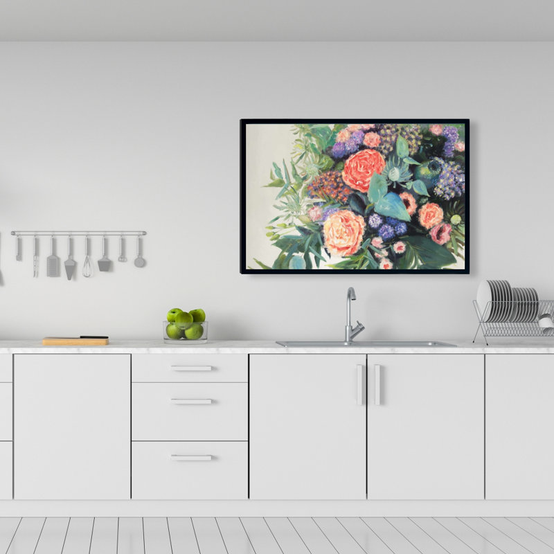 «Flowers Melody» sur toile
