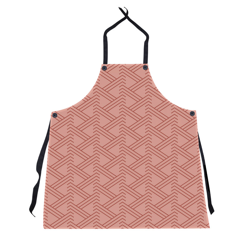 Jordao Bib Apron, Red