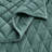 Pointehaven Mineral Blue Velvet Oversized Diamond Quilt Set, Twin/Twin Extra Long-117339330-117339332