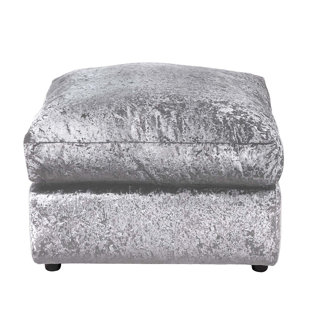 Stowers 50cm Wide Square Solid Colour Ottoman