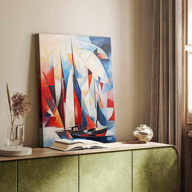 NAUTICAL Series CDXV III - Gallery Cavas, H 60 po x l 40 po