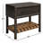 Colleen 1-Drawer Solid and Manufactured Wood Nightstand with Open Shelf-1847001594