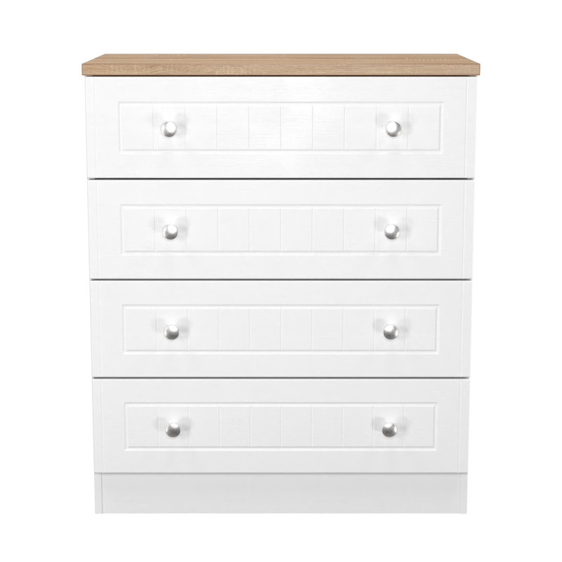Abriona 74 cm W Chest of 4 Drawers