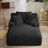 67'' Compression Upholstered Boneless Chaise Lounge, Corduroy Sofa Bed With Deep Seat, Pillows And Armrests, No Assembly Required-261900557