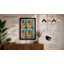 Jungle Cats Among Leaves Tropical 1 Piece Single Picture Frame Wall Art-136550986-136550991