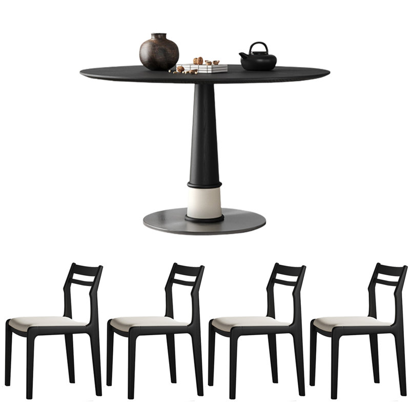 Table de salle à manger Retro, H 29,53 po x L 47,24 po x l 47,24 po