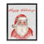 Cadre flottant Happy Holiday Jolly Santa, design par Elena Fay-295752285-295752274