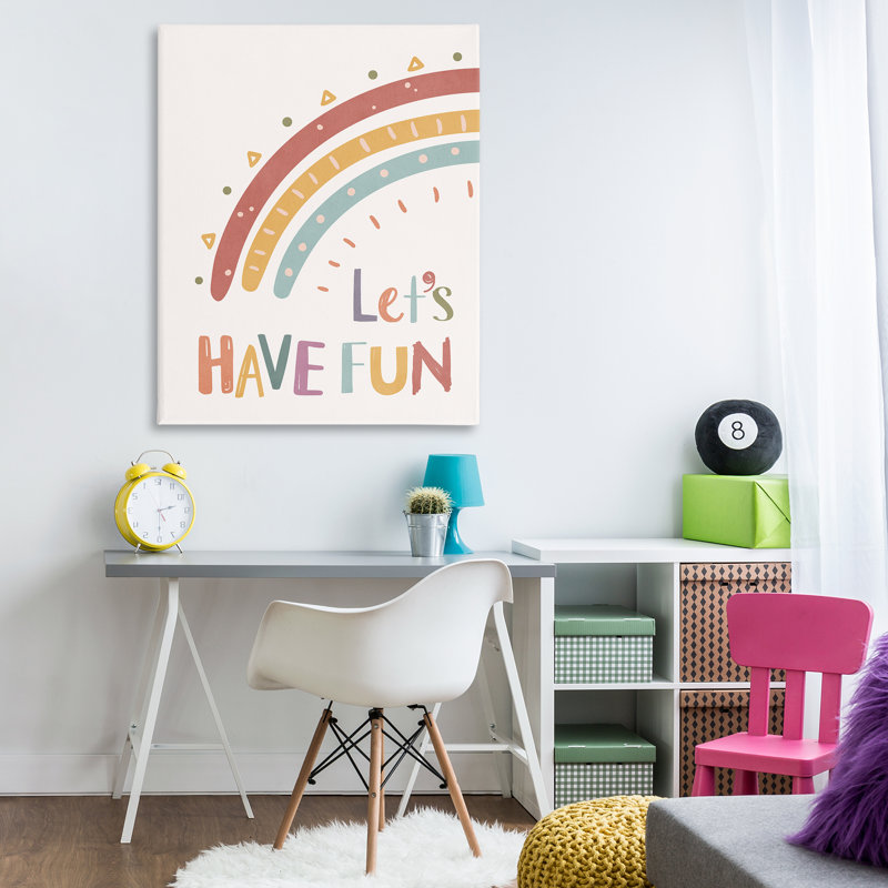 «Let Have Fun Rainbow» par Nataly White, H 48 po x l 36 po