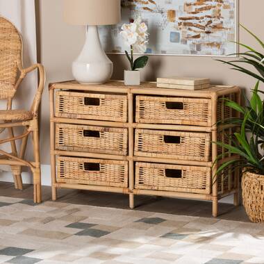 Bonavita Three-Drawer Dresser with Storage and Small Drawer on Surface, 65% Off