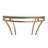 Glass Top End Table