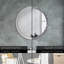 Huldar Glass Flat Wall Mirror