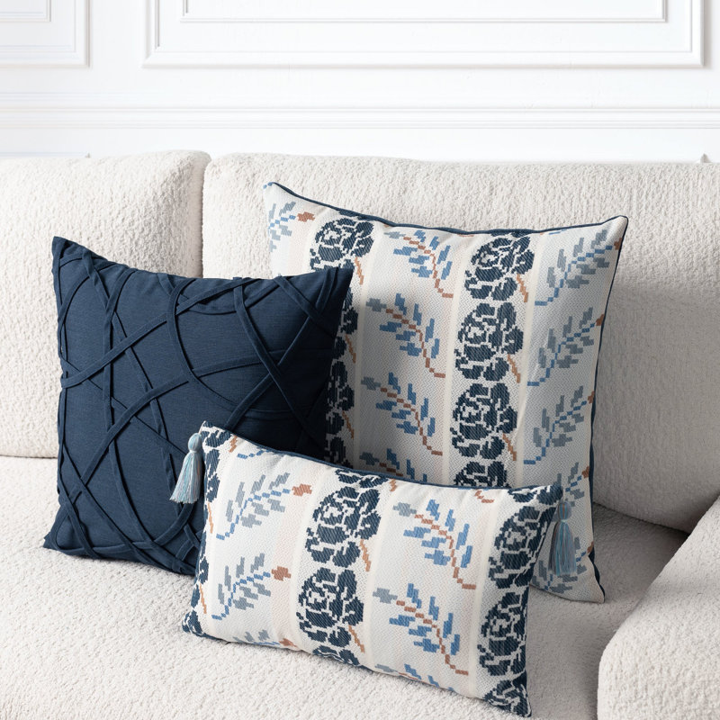Lumbar Pillow Cover & Insert, Lapis