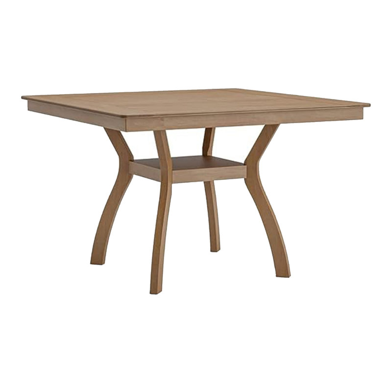 Table de salle à manger carrée L 54 po x l 54 po Cleasta