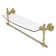 Retro Wave Bracket Shelf with Towel Bar